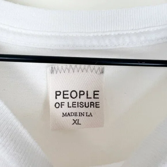 People Of Leisure Radiohead No Matter Band Tee Oversized Graphic T-Shirt Rock - Picture 5 of 11